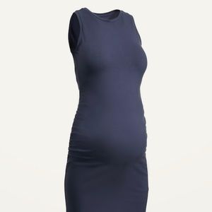 OLD NAVY Maternity Sleeveless BodyCon Midi Dress